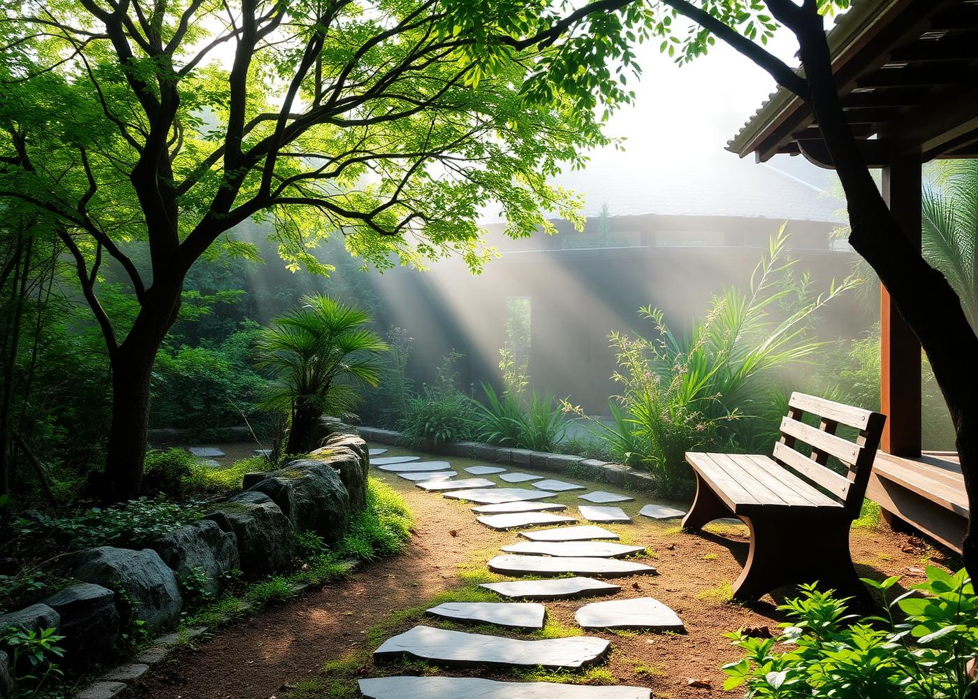 Meditation garden